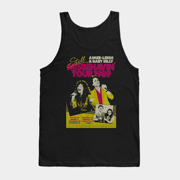 Still Misbehavin' Tour 1989 - Cracked art Tank Top by manganto80s